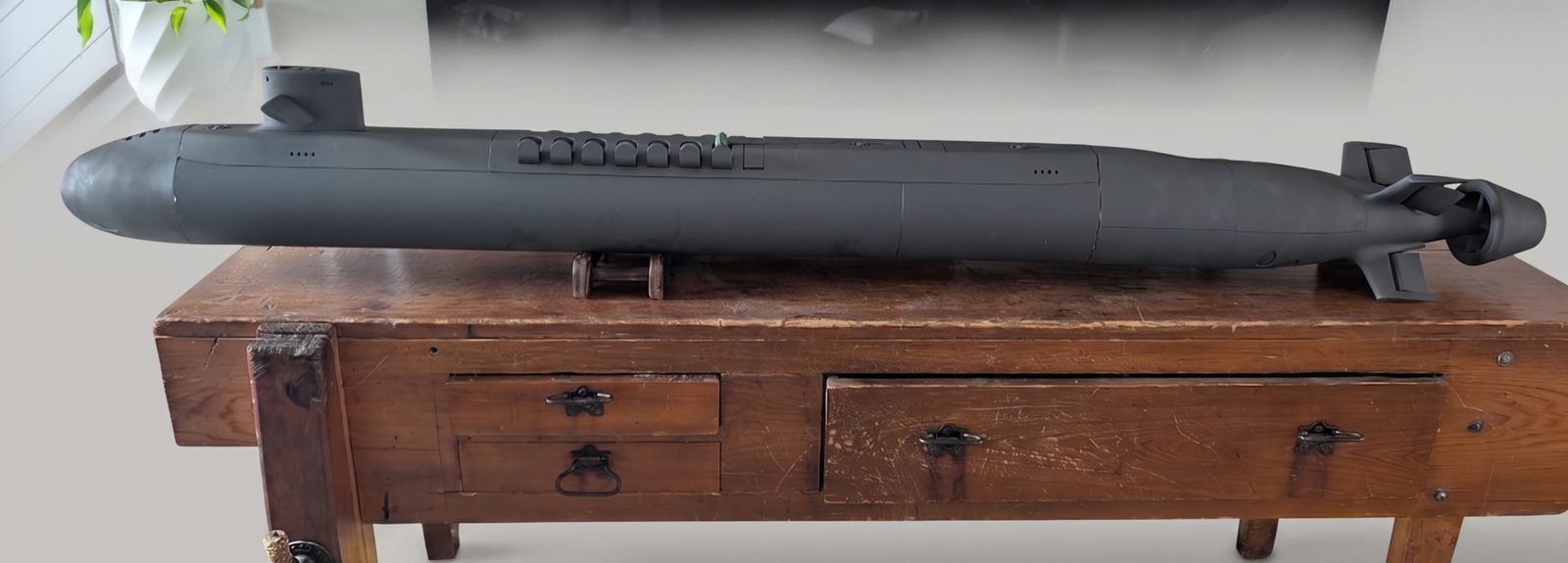 Columbia-class 6-inch hull primed